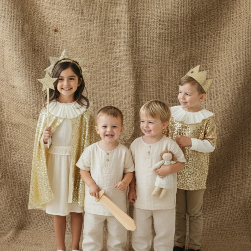 Golden Cape for Kids