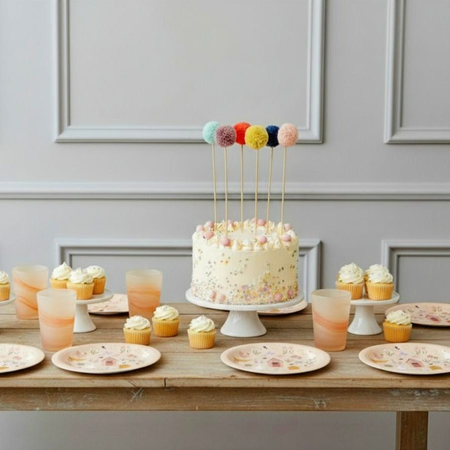 Garden Spring Party Paper Plates