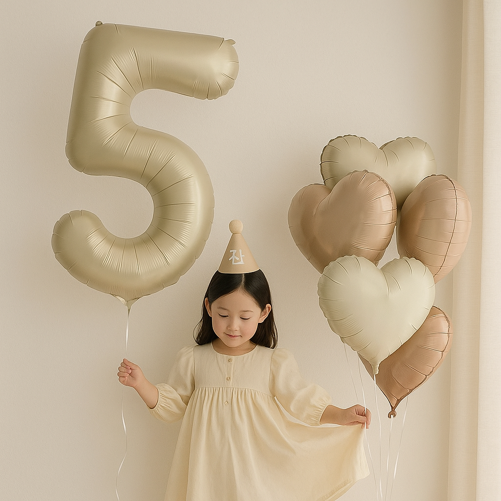 Foil Number Balloons