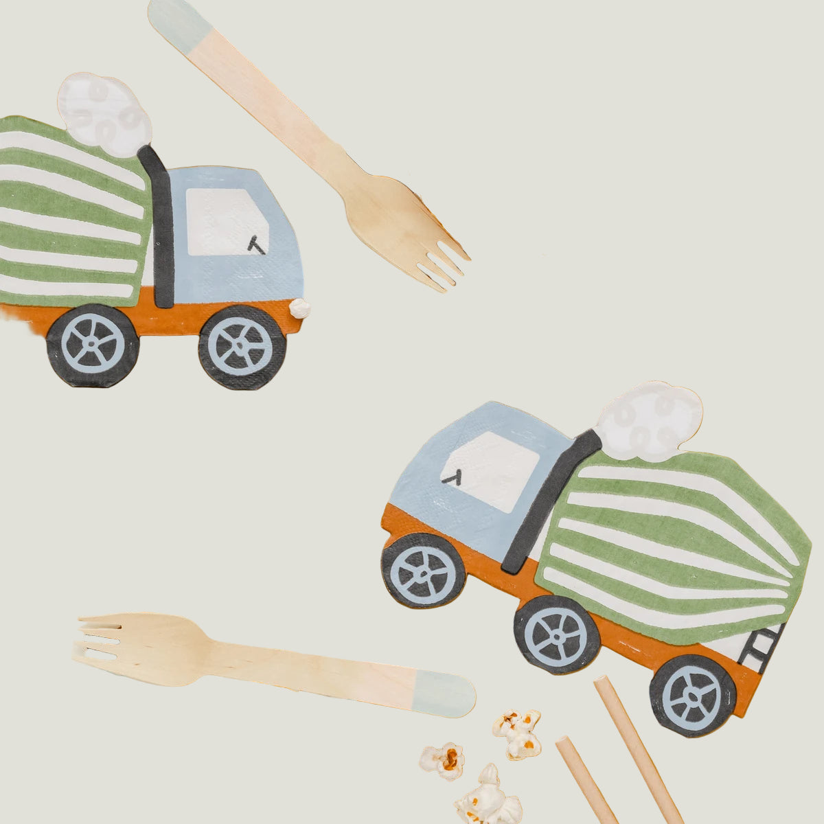 Construction Party Paper Plates