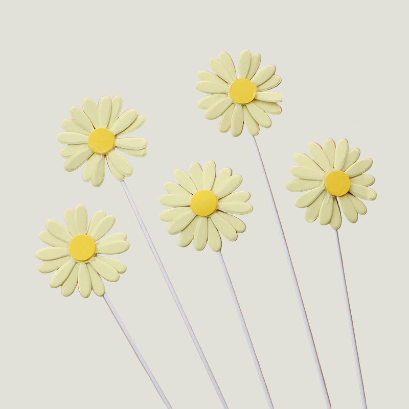 Colorful Flower Cake Toppers