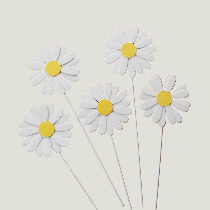 Colorful Flower Cake Toppers