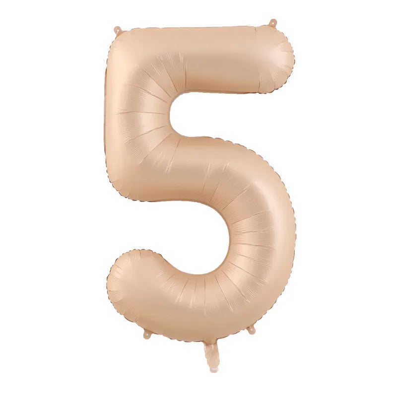 Foil Number Balloons