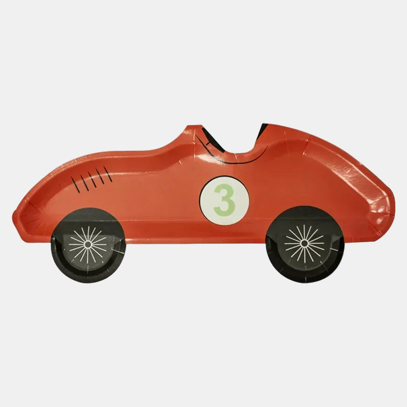 Car Shaped Paper Plates