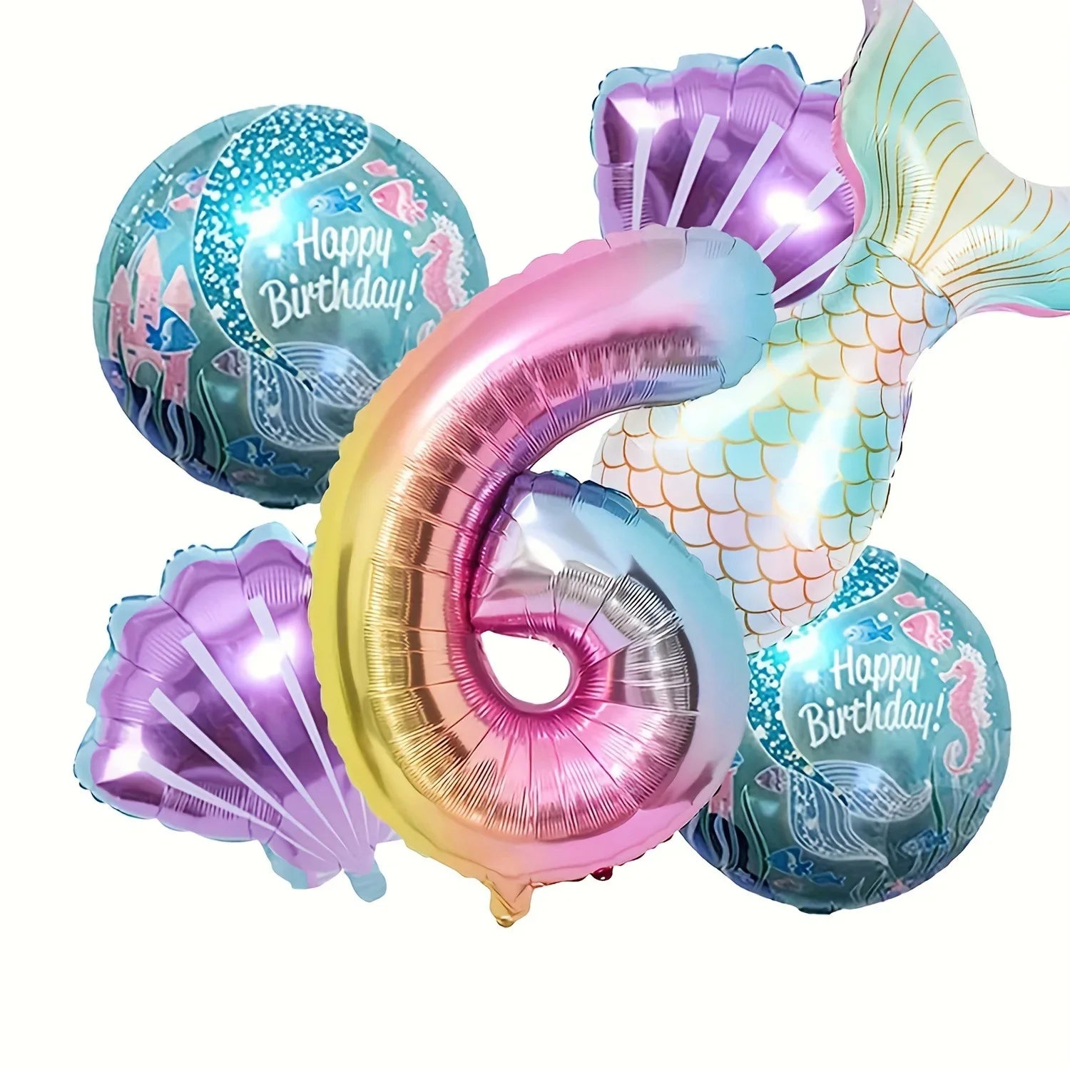 Mermaid Party Balloon Set