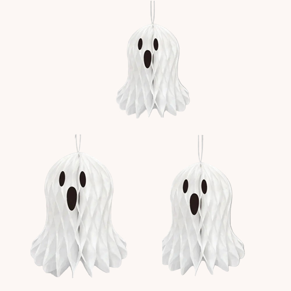 3Pcs Ghost Paper Lanterns