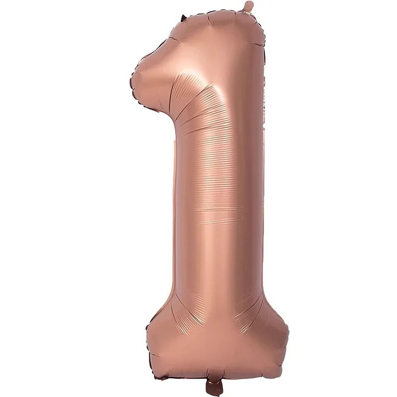 Foil Number Balloons