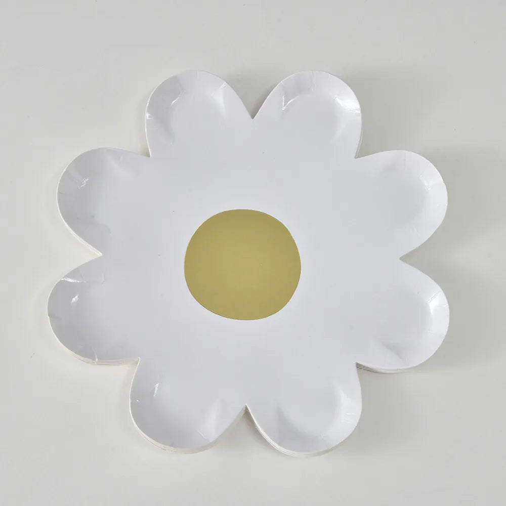 Daisy Disposable Paper Plates