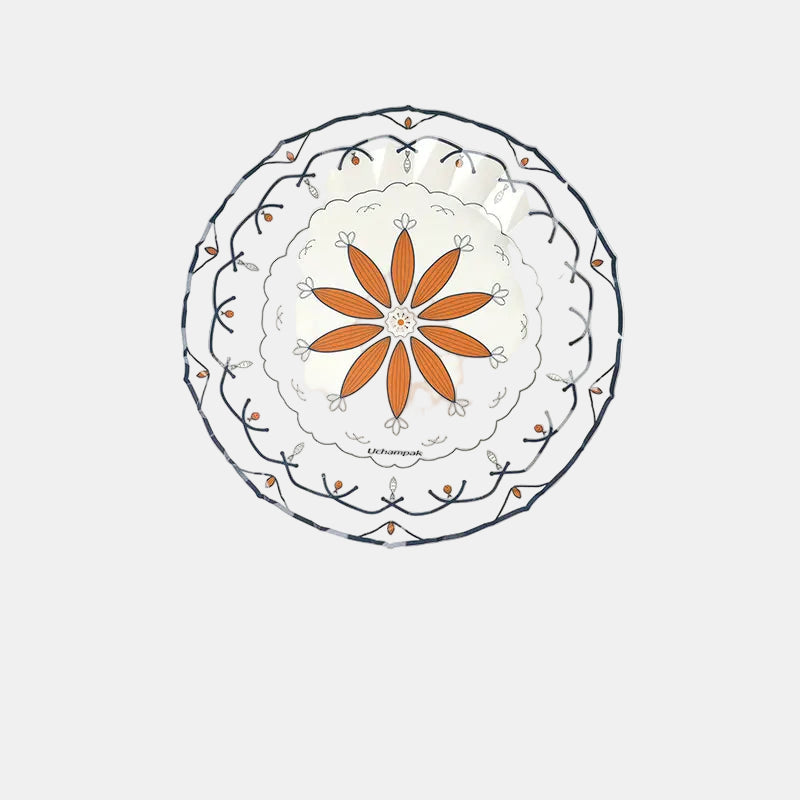 Disposable Round Paper Plates