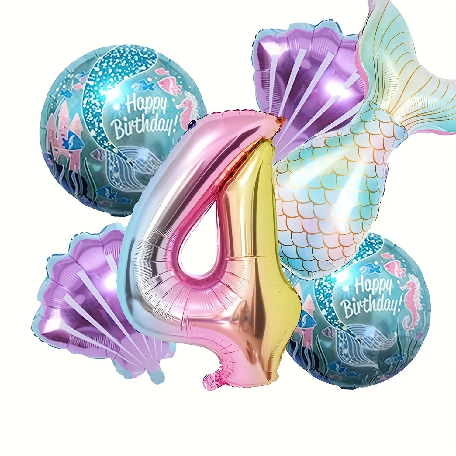 Mermaid Party Balloon Set
