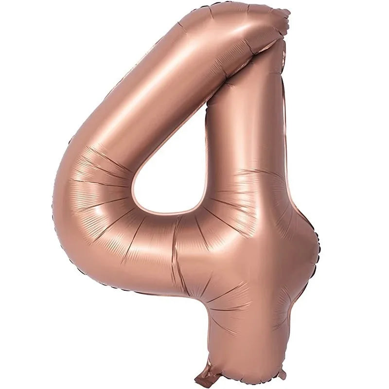 Foil Number Balloons