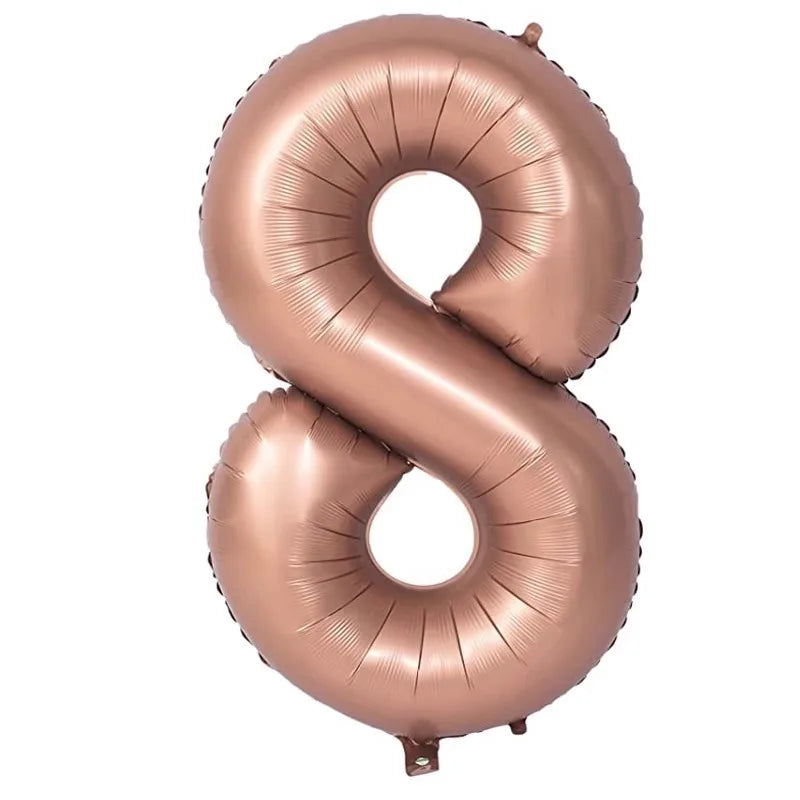 Foil Number Balloons