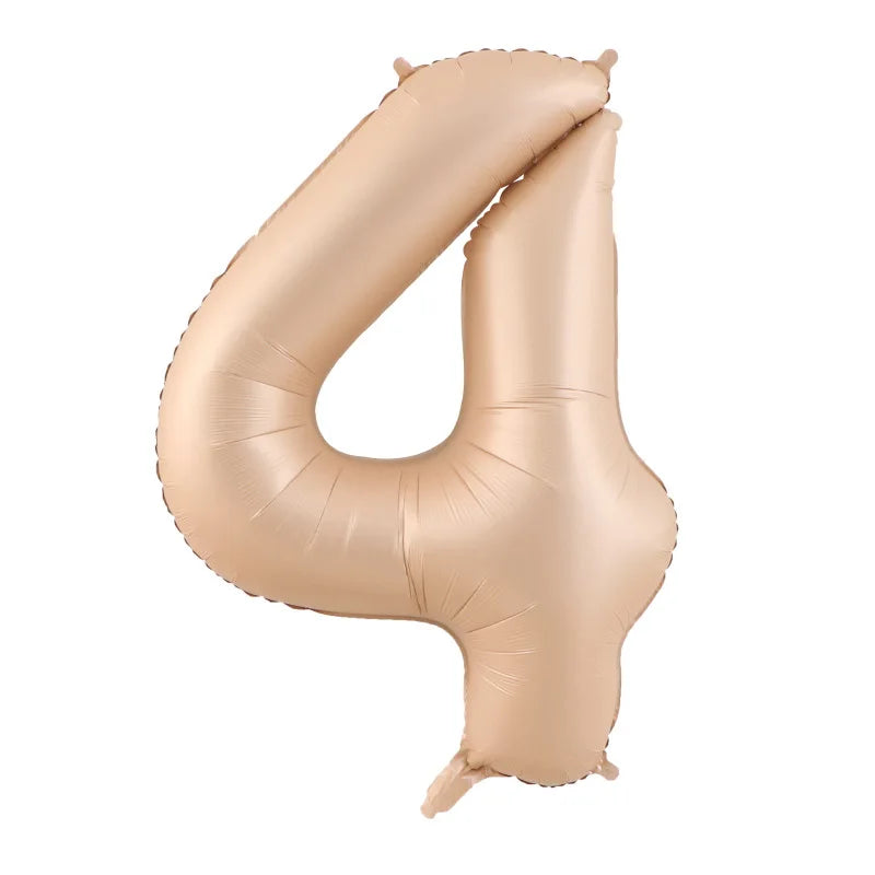 Foil Number Balloons