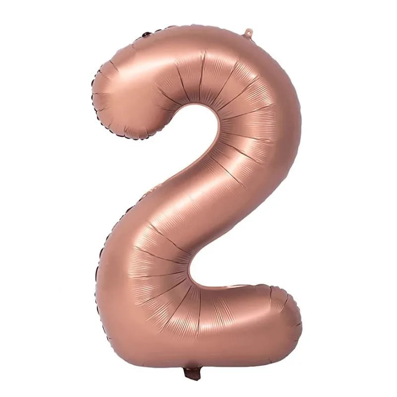 Foil Number Balloons