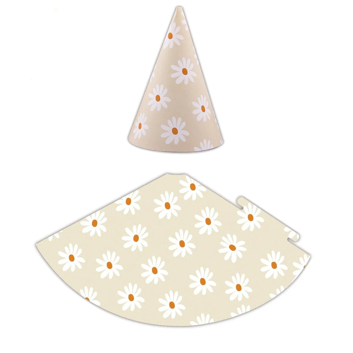 6pcs Daisy Party Hats