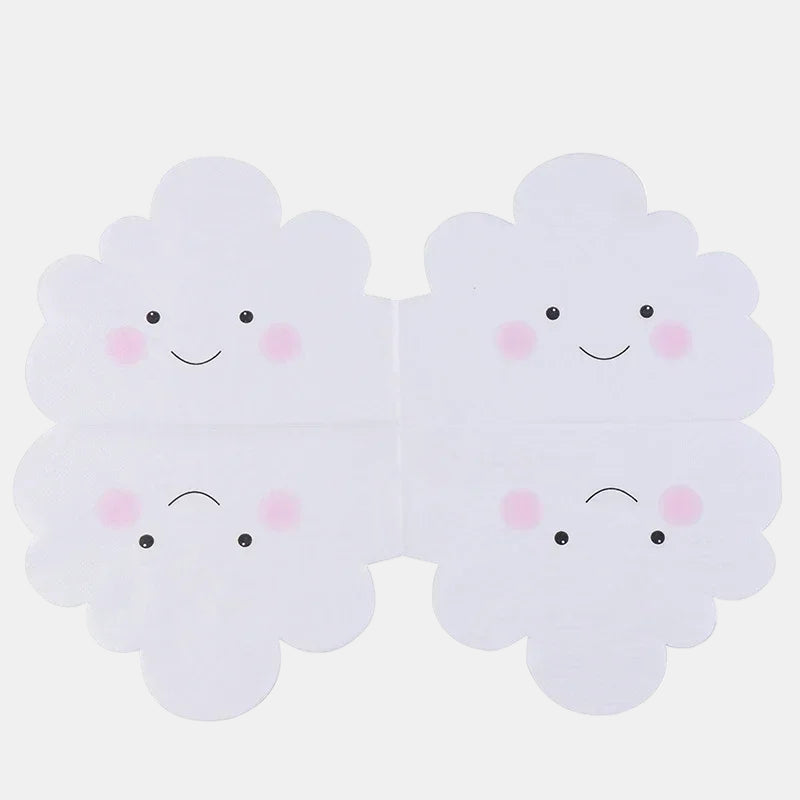 Cute Cloud-Shaped Paper Napkins
