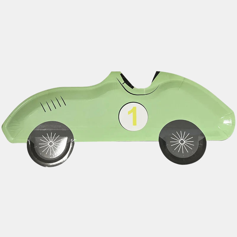 Car Shaped Paper Plates