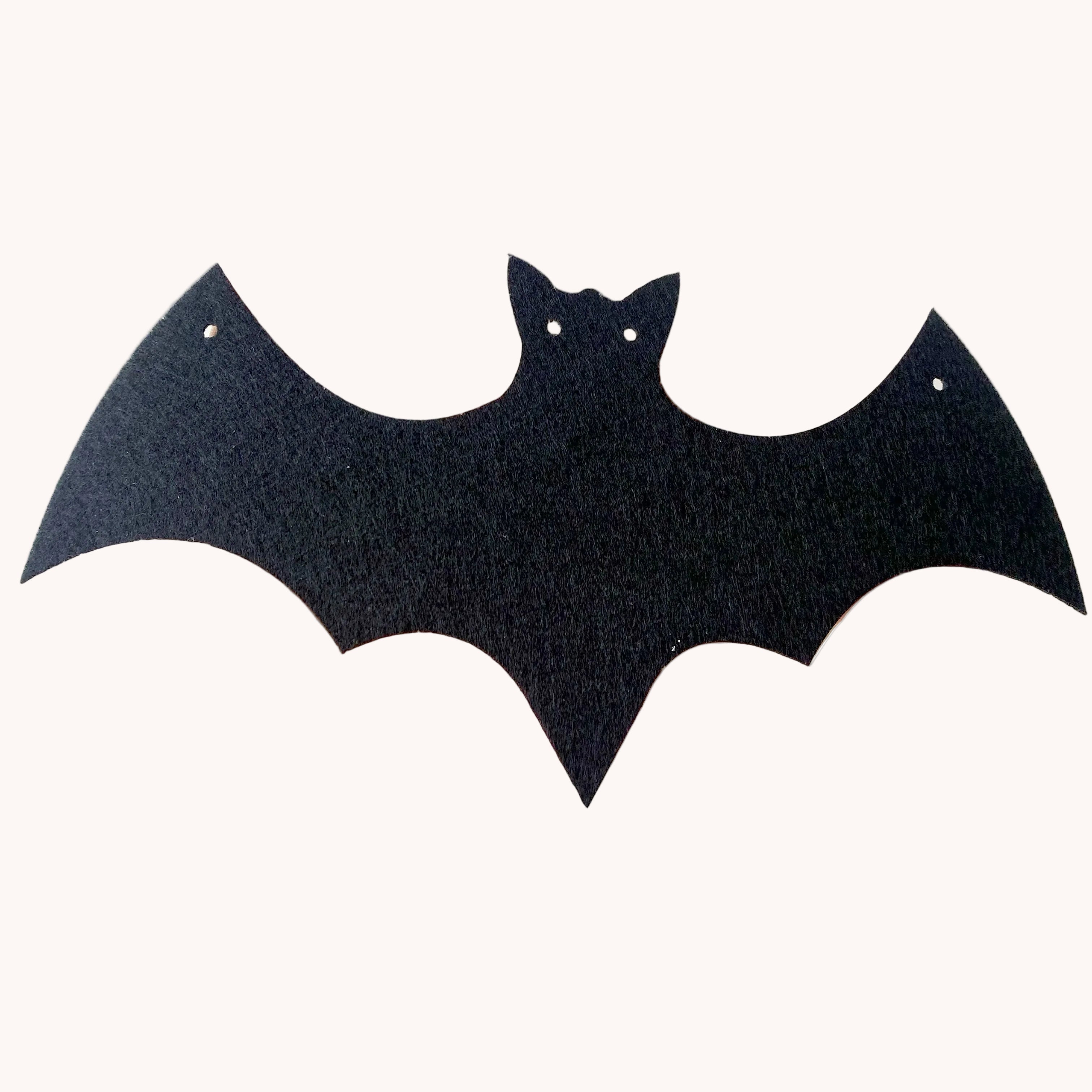 2Pcs Bat Paper Banner