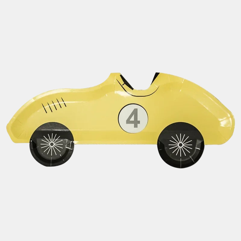 Car Shaped Paper Plates