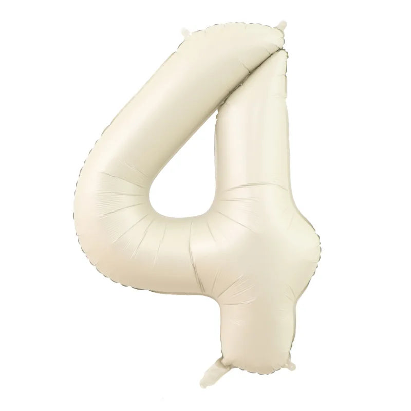 Foil Number Balloons