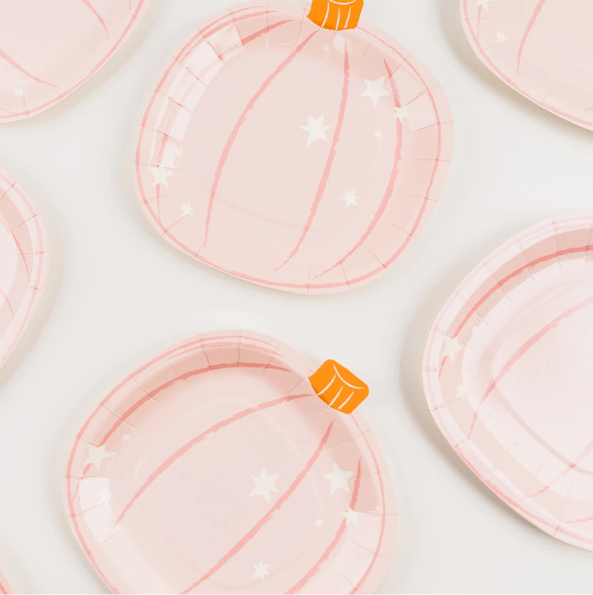 Pumpkin Paper Plates