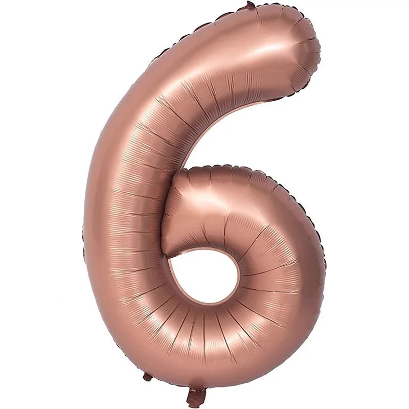 Foil Number Balloons