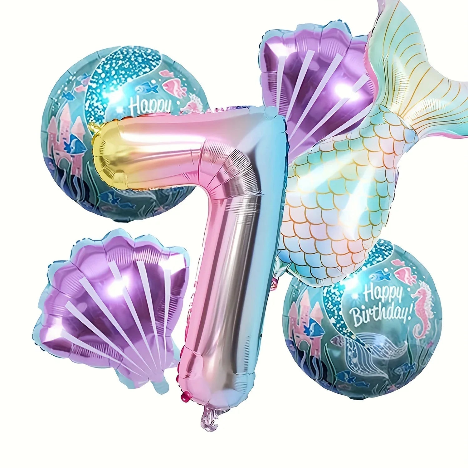 Mermaid Party Balloon Set