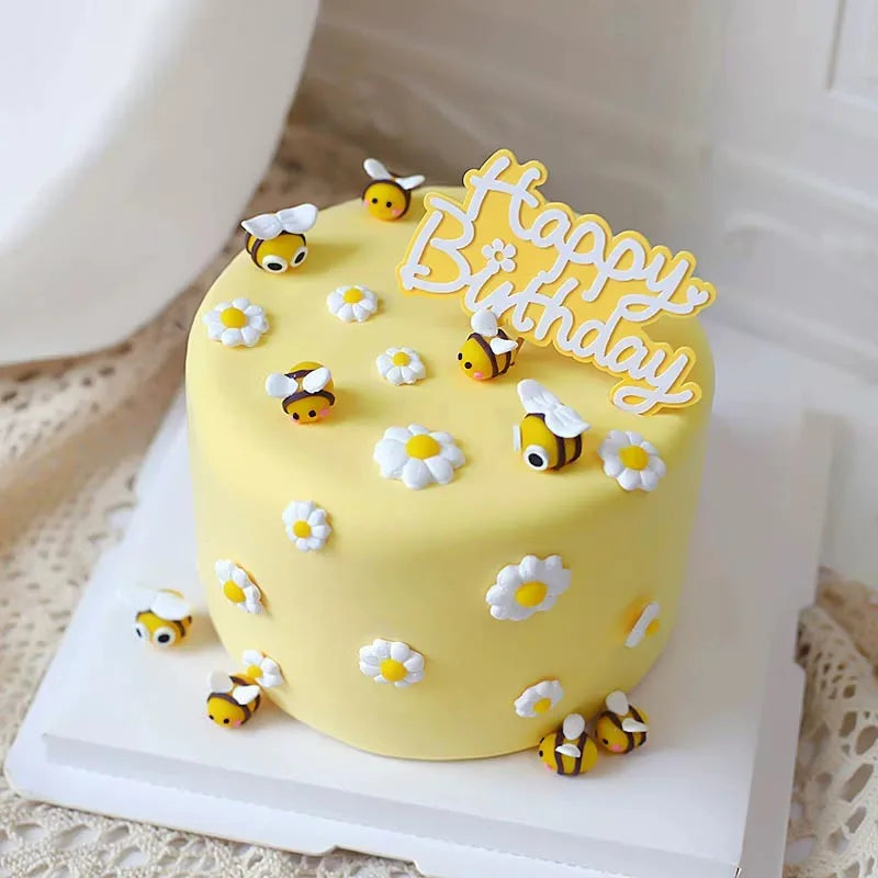 Bee Cake Toppers