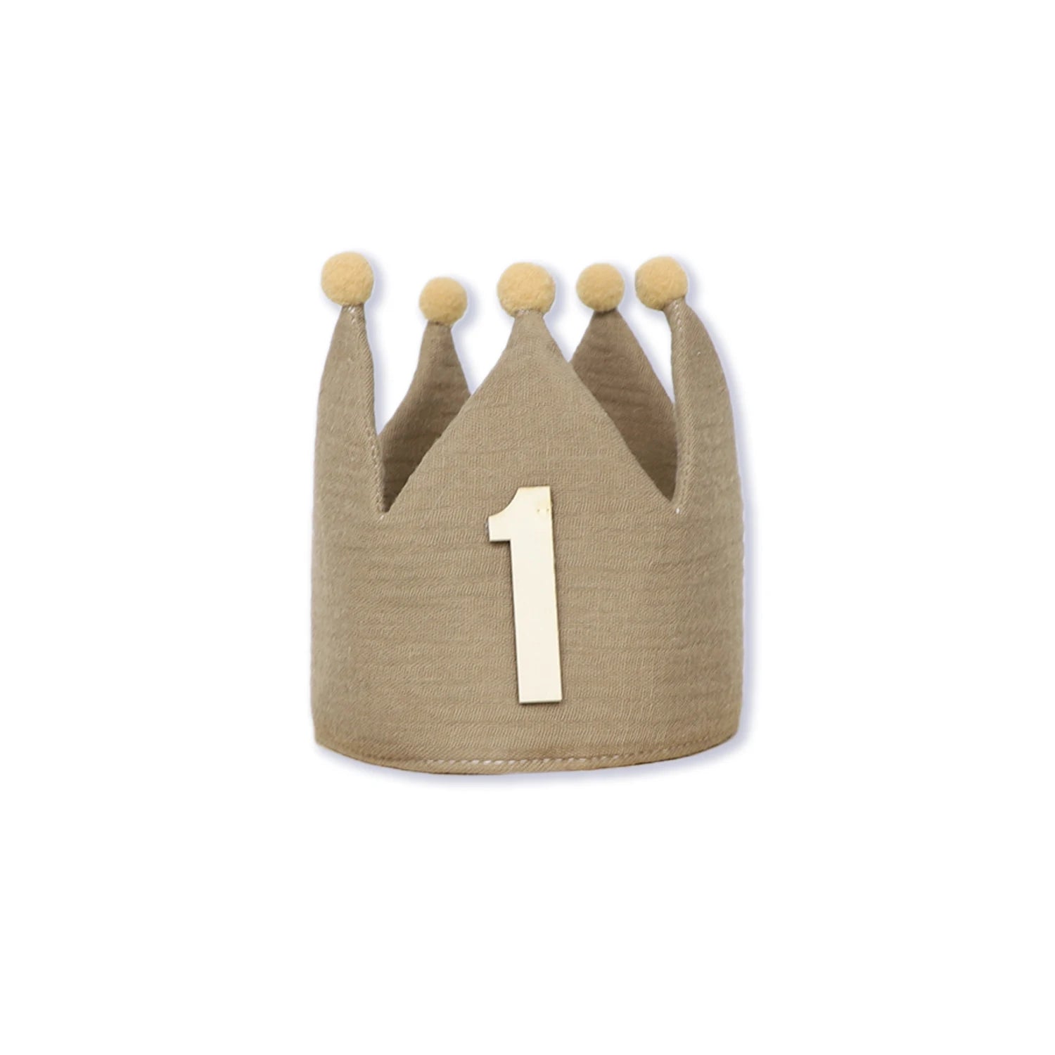 Handmade 1st Birthday Crown Hat