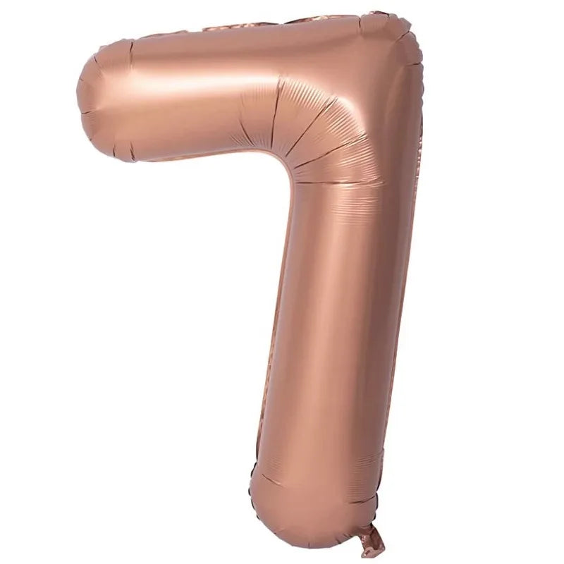 Foil Number Balloons