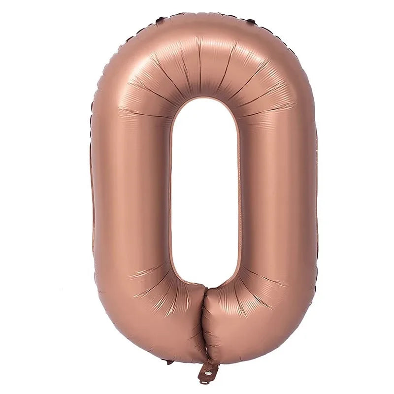 Foil Number Balloons