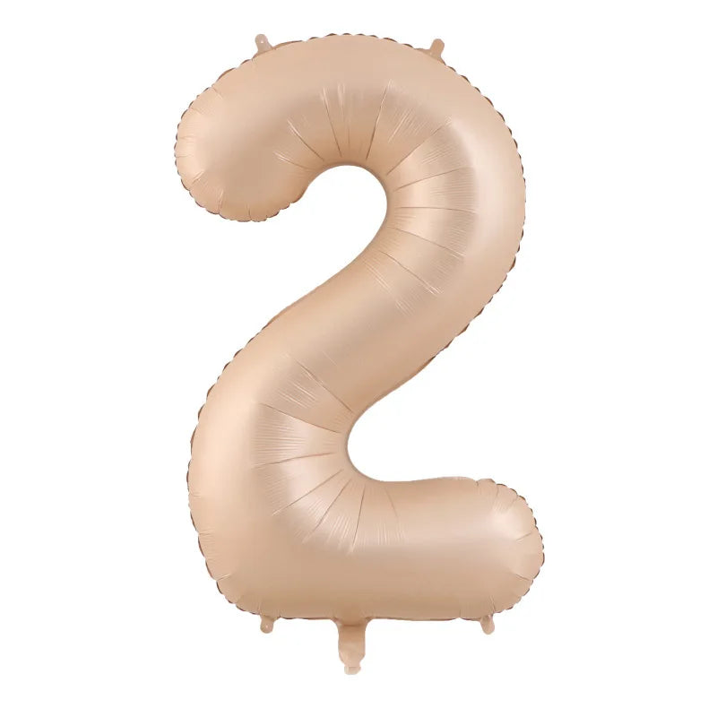 Foil Number Balloons