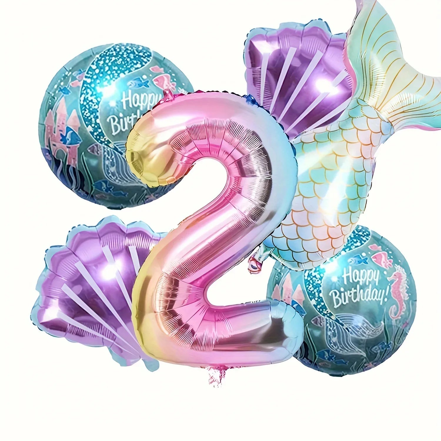 Mermaid Party Balloon Set