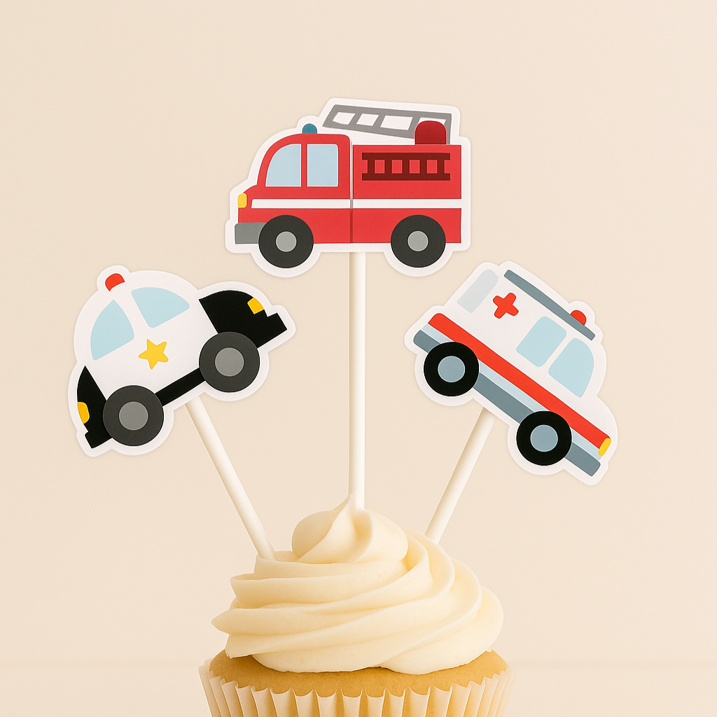 Car Shaped Paper Plates