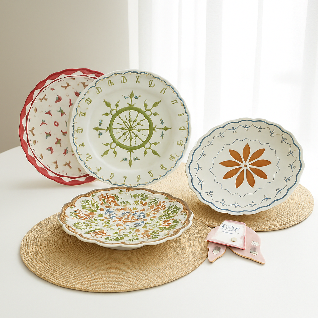 Disposable Round Paper Plates