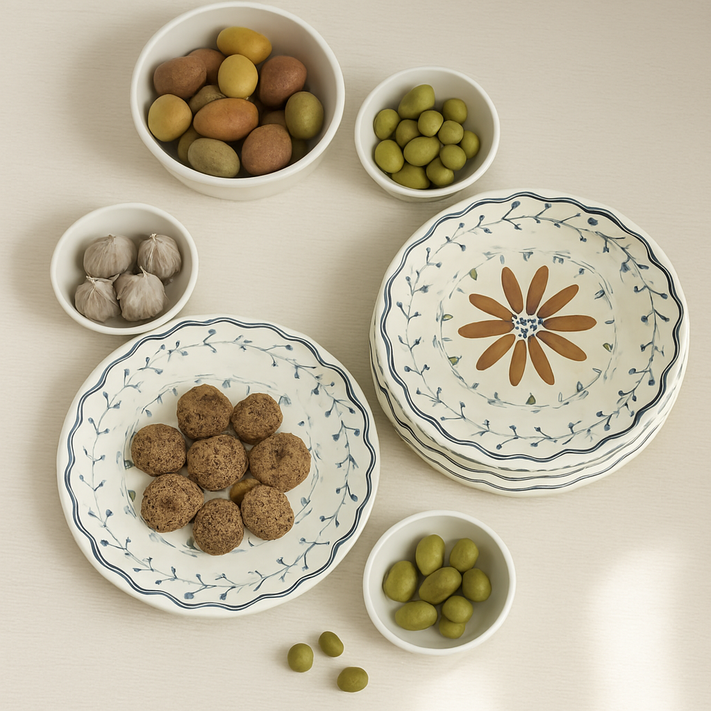 Disposable Round Paper Plates