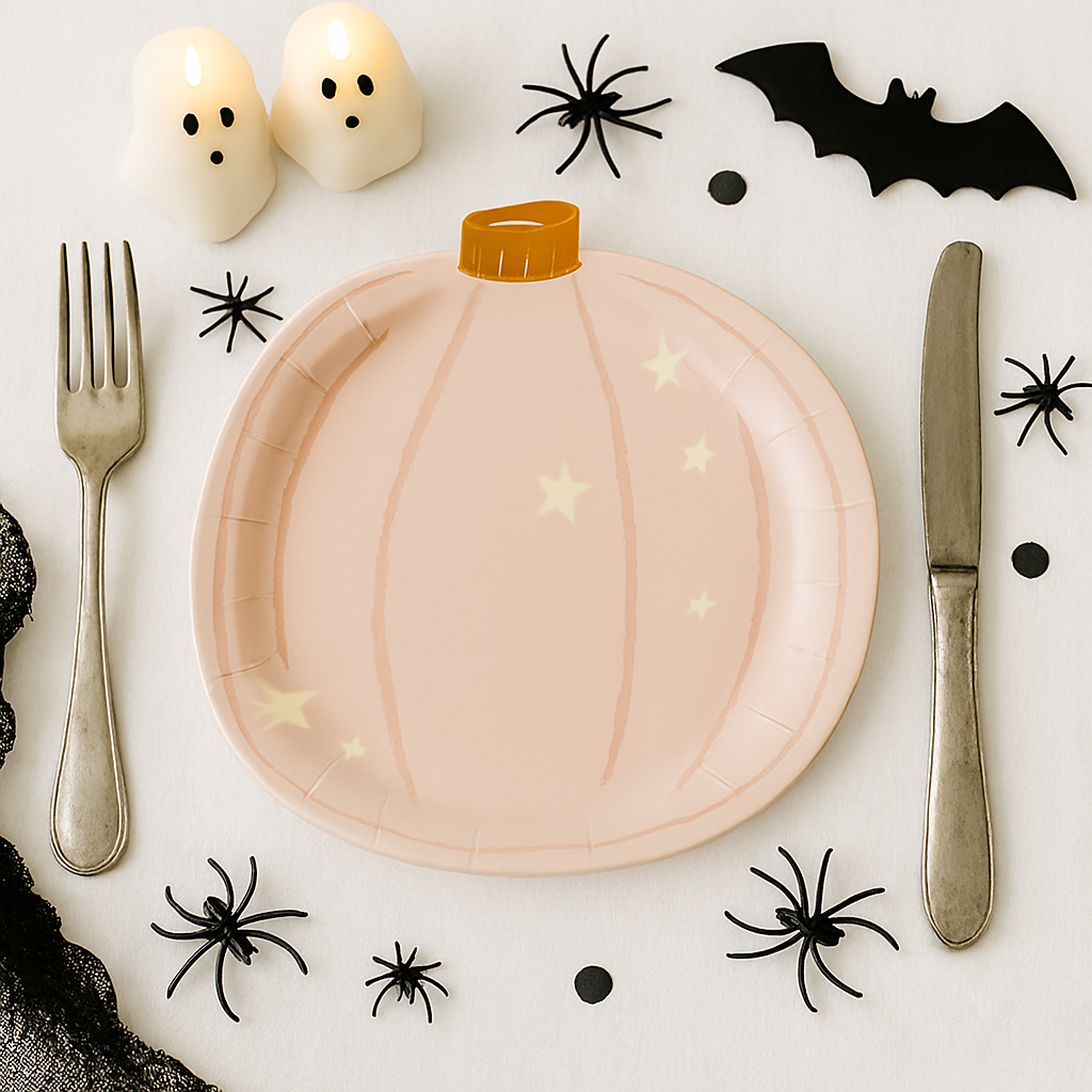 Pumpkin Paper Plates