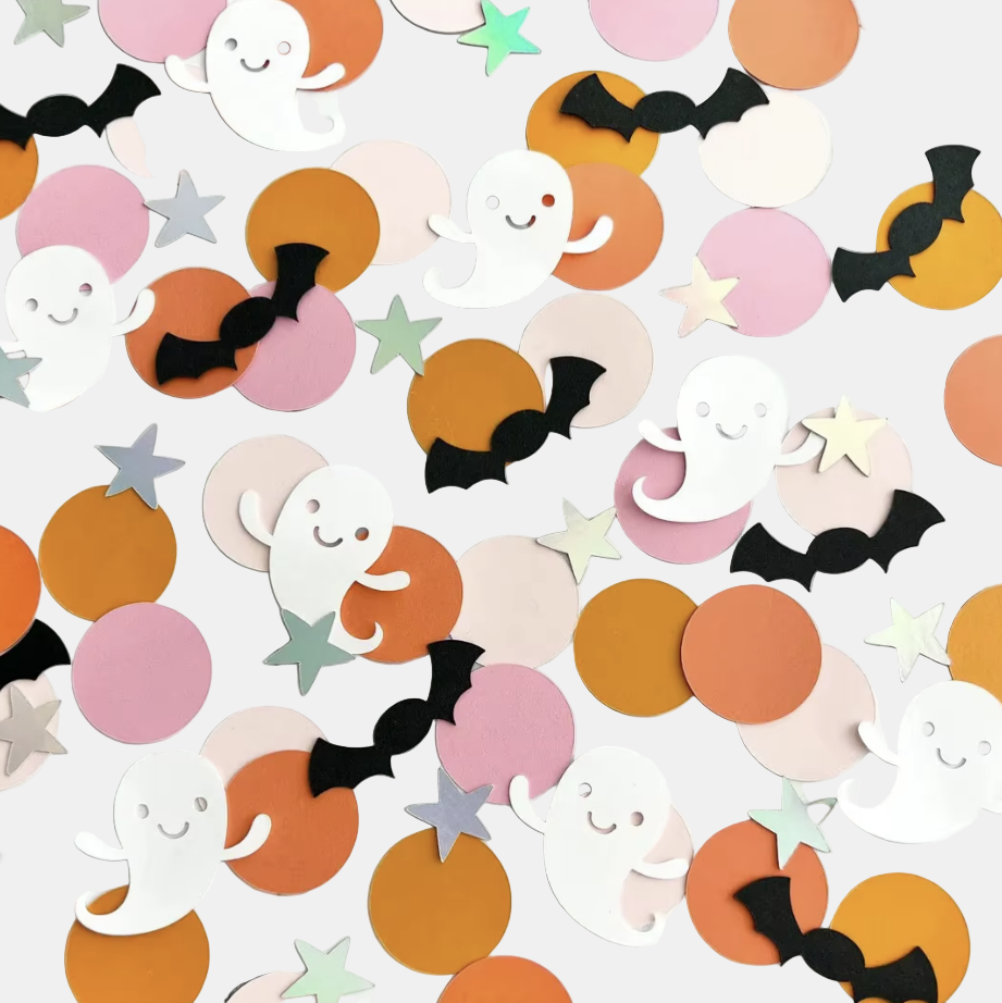 Halloween Ghost & Bat Confetti