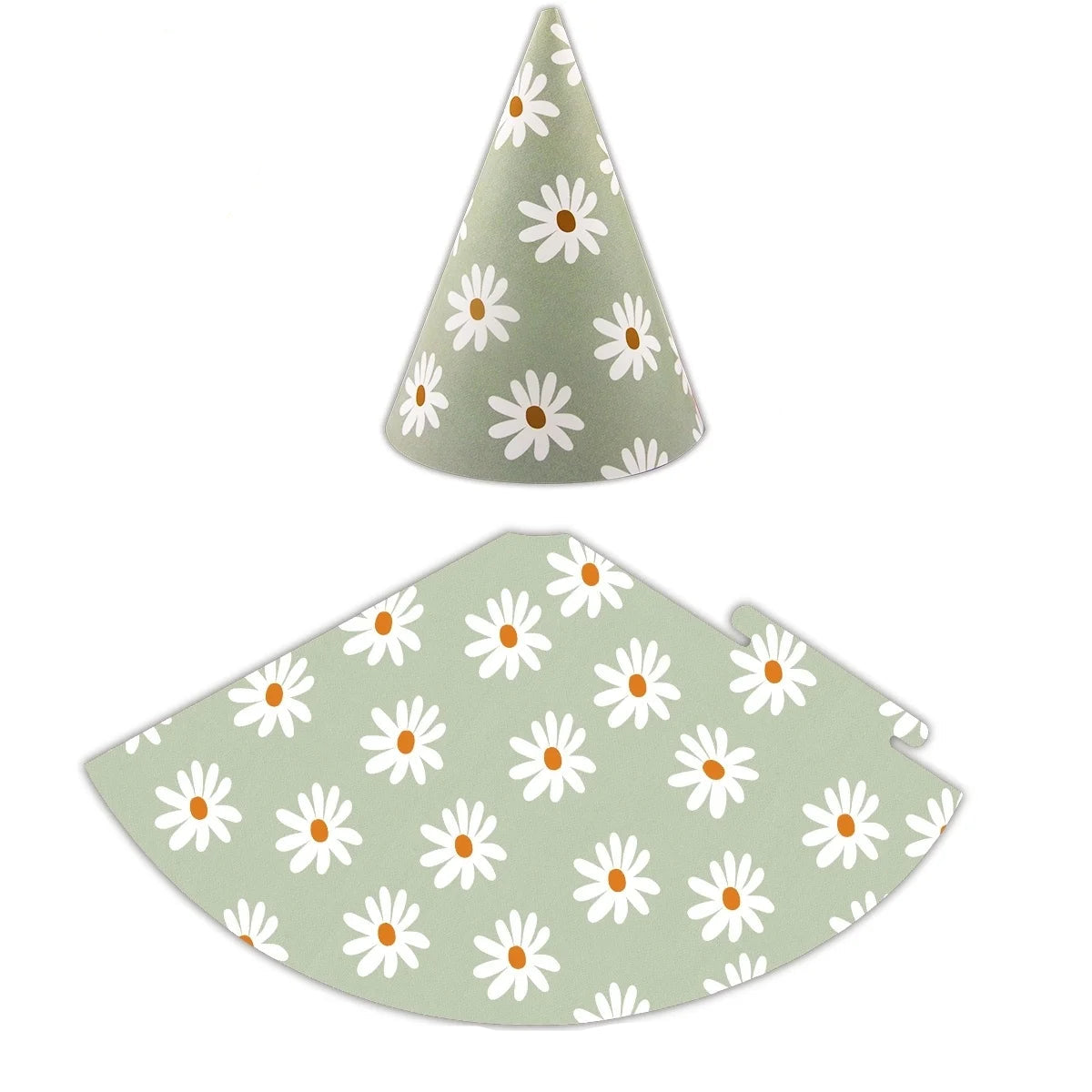 6pcs Daisy Party Hats