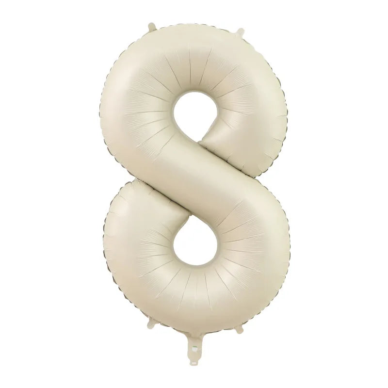 Foil Number Balloons