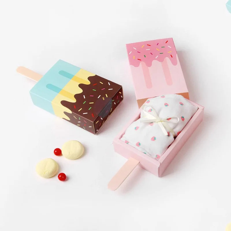 10pcs Ice Cream Candy Gift Boxes