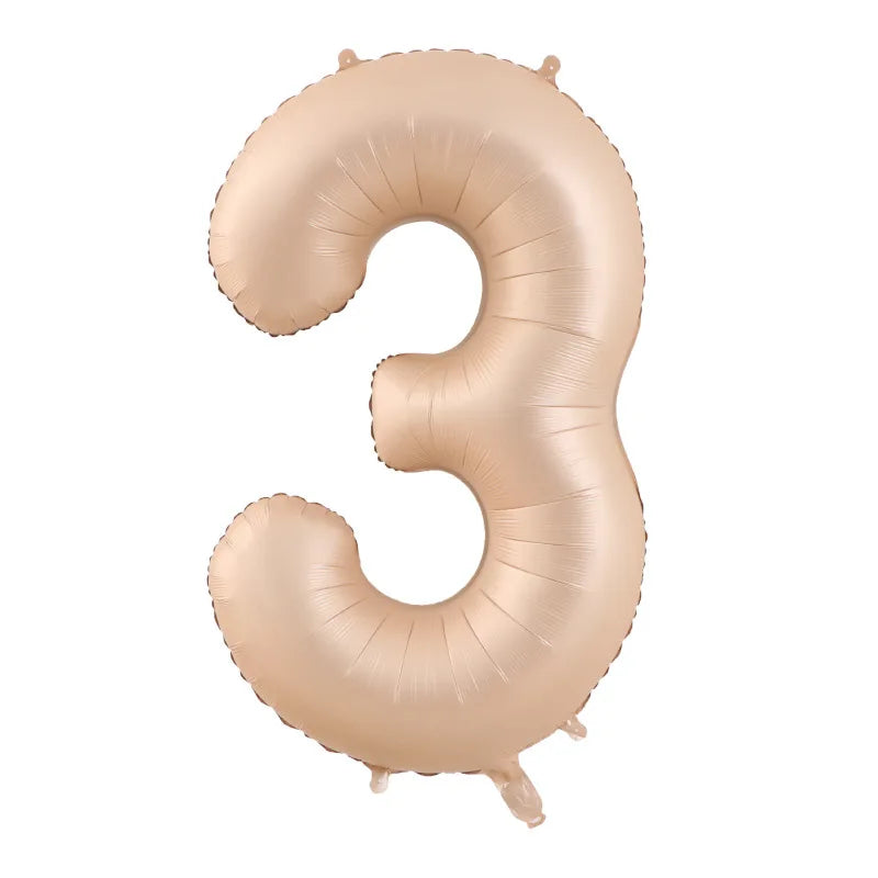 Foil Number Balloons
