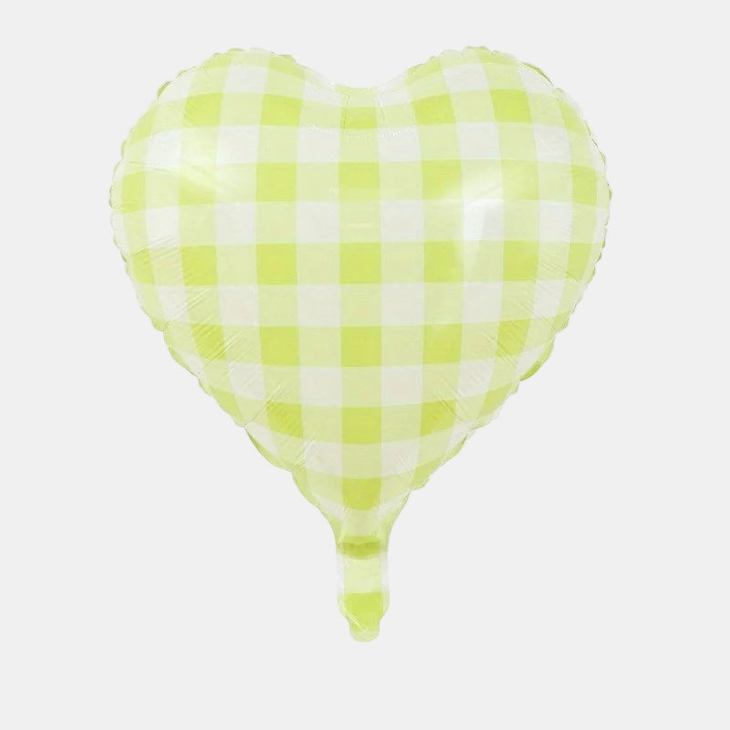 Heart-Shaped Aluminum Foil Balloons