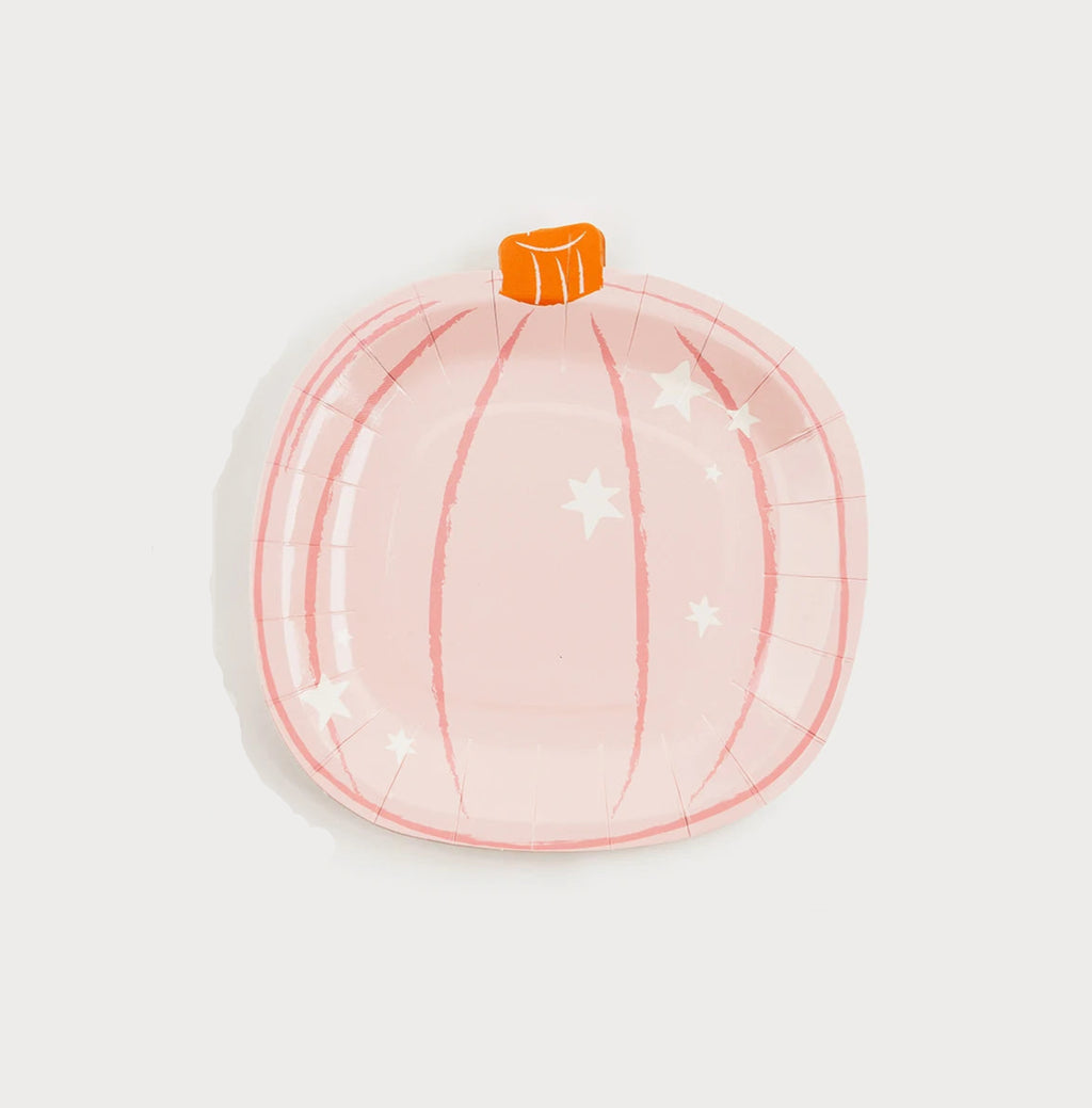 Pumpkin Paper Plates