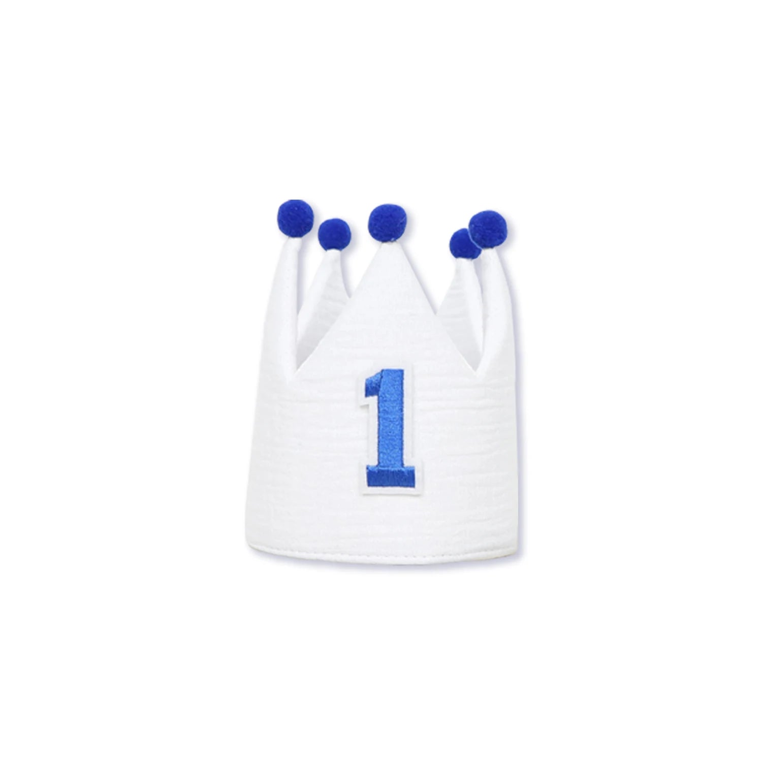 Handmade 1st Birthday Crown Hat