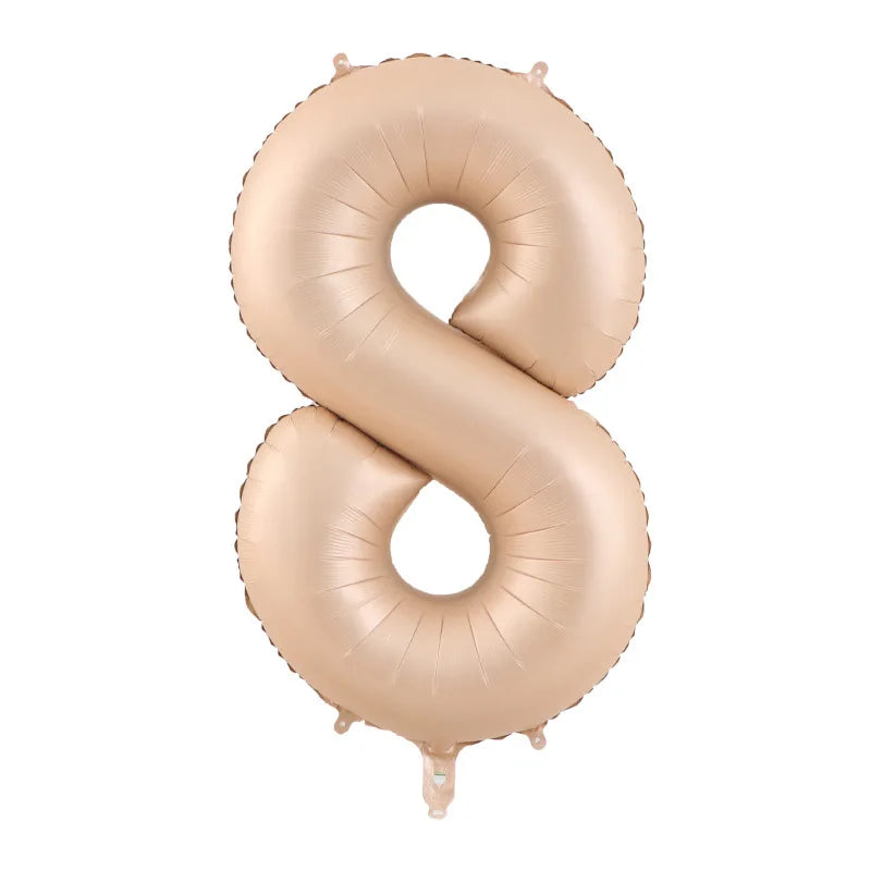 Foil Number Balloons