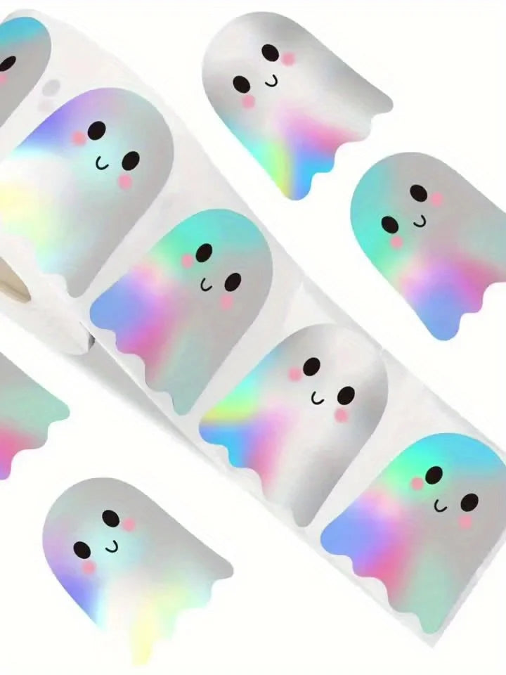 Ghost or Pumpkin Stickers