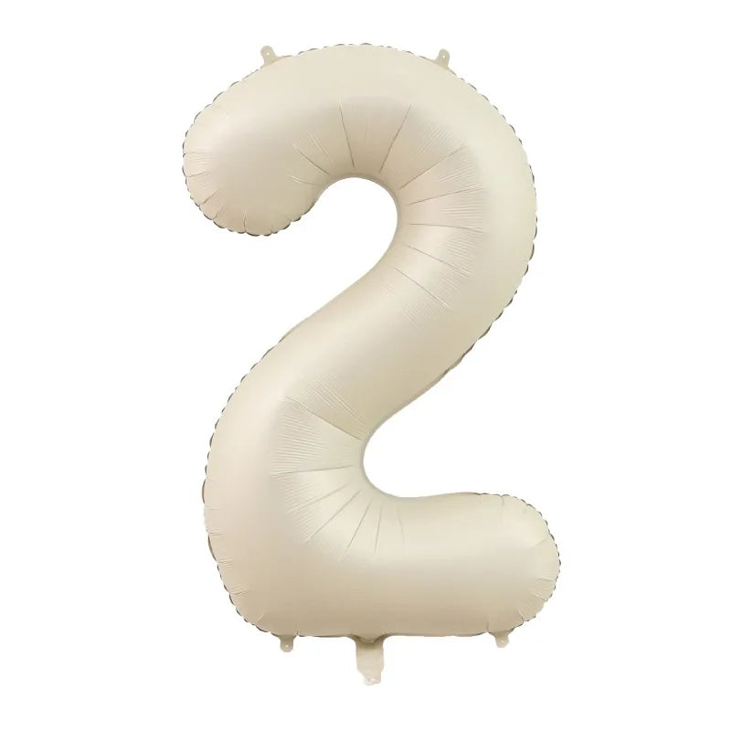 Foil Number Balloons