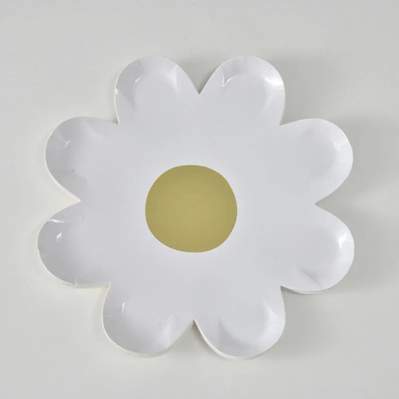 Daisy Disposable Paper Plates