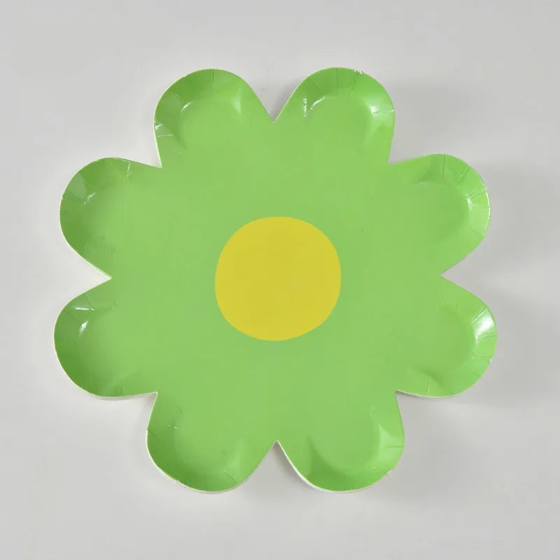 Daisy Disposable Paper Plates